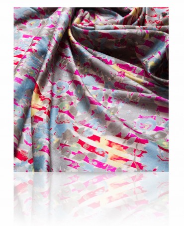 Палантин Женский SN-LAVEND.STRIPE/MARON